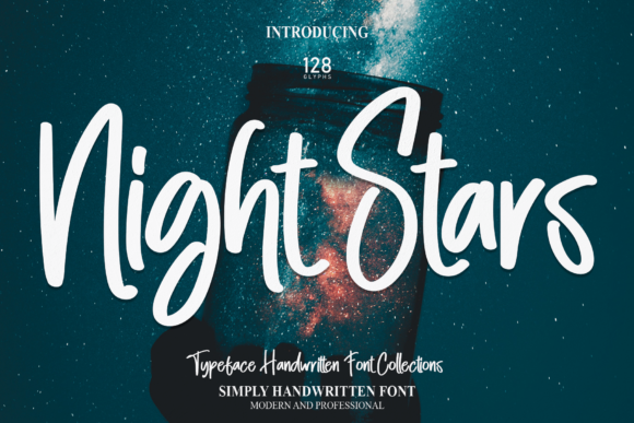 Night Stars Font — A Script Typeface Worth Knowing