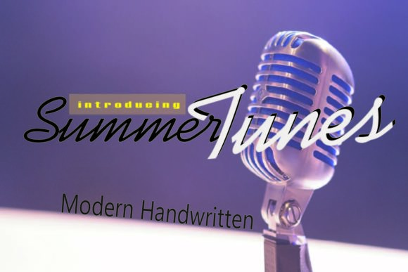 Summer Tunes β A Script Font That Brings Warmth to Every Design